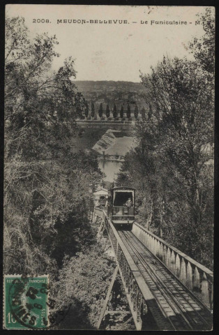2008 - Meudon/Bellevue: le funiculaire.