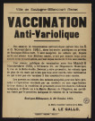 Vaccination anti-variolique,