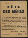 Fête des mères,