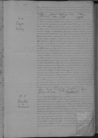 Mariage, enregistrement : Registre de 1903