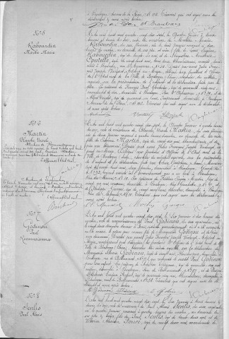 Naissance, enregistrement : Registre de 1897