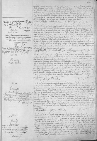 Naissance, enregistrement : Registre de 1897