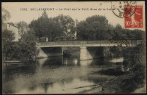 1782 - Billancourt: le pont sur le petit bras de la Seine.