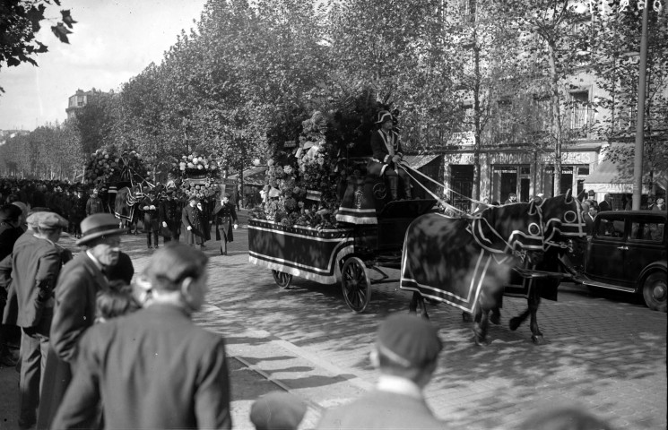 Obsèques de Victor Bizet (octobre 1933)