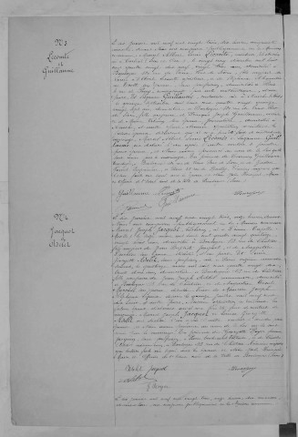 Mariage, enregistrement : Registre de 1923