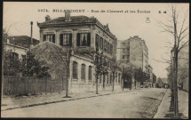 4273 - Billancourt - rue de Clamart et les Ecoles, Boulogne-Billancourt . rue de Clamart . - Perspective et l'école