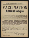 Vaccination antivariolique,