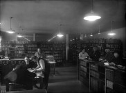 La salle de lecture de la bibliothèque