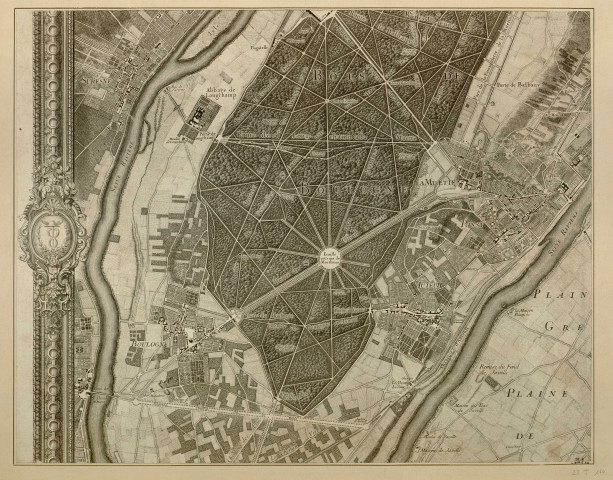 Plan des environs de Boulogne (CXVIII-5 bis)