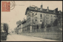 Billancourt - Sanatorium, Boulogne-Billancourt . rue Yves Kermen . - hôpital Ambroise ParéVue oblique droite d'une partie des bâtiments : aile côté des dames