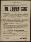 Taxe d'apprentissage,