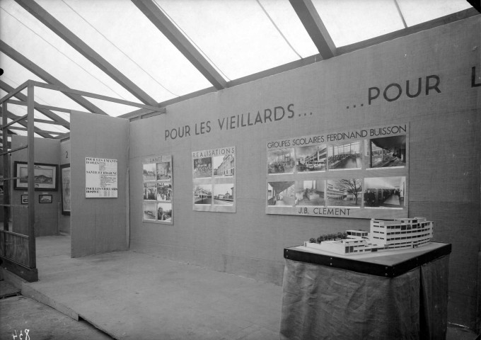 Foire exposition de 1934, stand de la ville