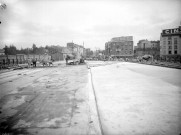 Travaux du pont de Saint-Cloud