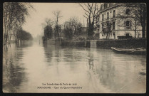 Les inondations de Paris en 1910.