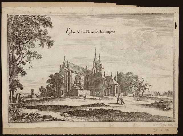 Eglise Notre Dame de Boulogne, Merian