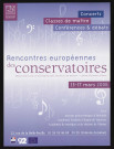 Rencontres européennes des conservatoires,