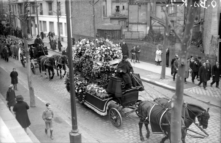 Obsèques des victimes des usines Renault (février 1933)