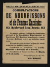 Consultations de nourrissons et de femmes enceintes 83 boulevard Jean-Jaurès,