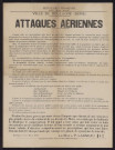 Attaques aériennes ,