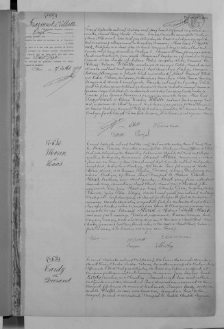 Mariage, enregistrement : Registre de 1919, tome 2