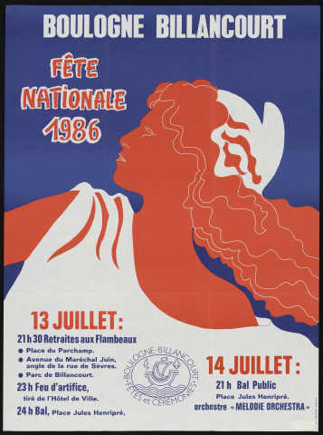 Fête nationale 1986 ,