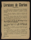 Livraisons de charbon,