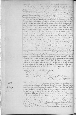 Mariage, enregistrement : Registre de 1895