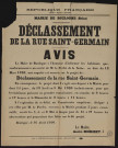 Déclassement de la rue Saint-Germain,