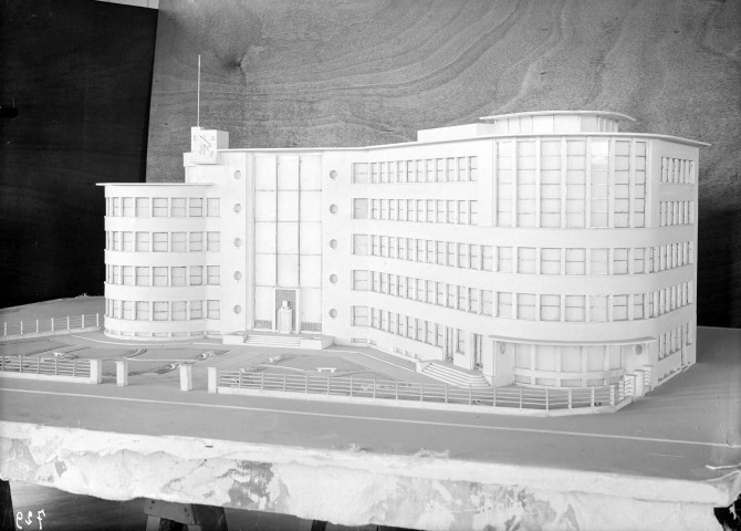 Maquette du centre d'hygiène