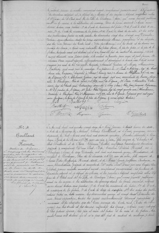 Mariage, enregistrement : Registre de 1896