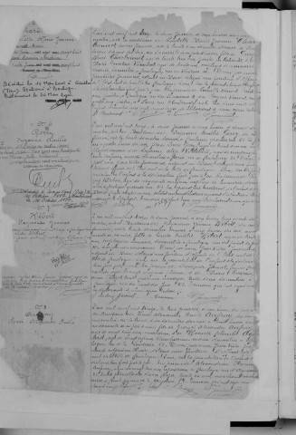 Naissance, enregistrement : Registre de 1913