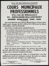 Cours municipaux professionnels, année scolaire 1968-1969 ,