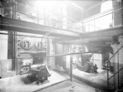 Rue de Bellevue, chaufferie de la blanchisserie Crapoulet