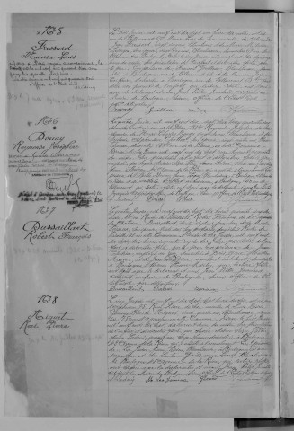 Naissance, enregistrement : Registre de 1917