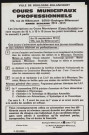 Cours municipaux professionnels, année scolaire 1974-1975,