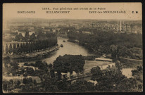 1848 - Vue générale des bords de la Seine.
