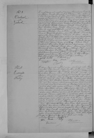 Mariage, enregistrement : Registre de 1915