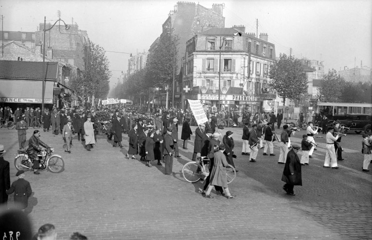 Cérémonie du 11 novembre 1938