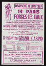 14e Paris-Forges-Les-Eaux, course cycliste internationale amateurs,