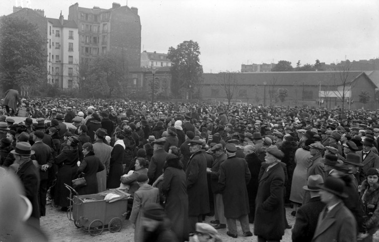 Inauguration du square de Billancourt