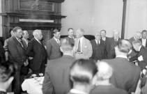 Inauguration de la maison des syndicats (7 juillet 1938)