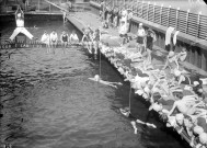 Patronage laïque, école de natation