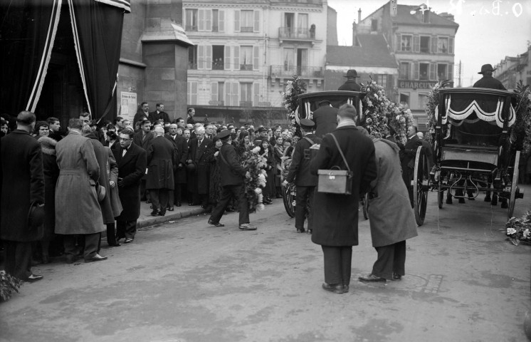 Obsèques des victimes des usines Renault (février 1933)