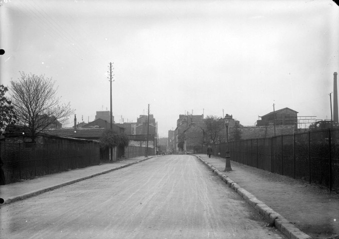 Rue du Chemin vert vue de Paris