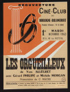 Réouverture Ciné-Club de Boulogne-Billancourt, mardi 1er octobre 1963 : Les Orgueilleux, de Yves Allégret,