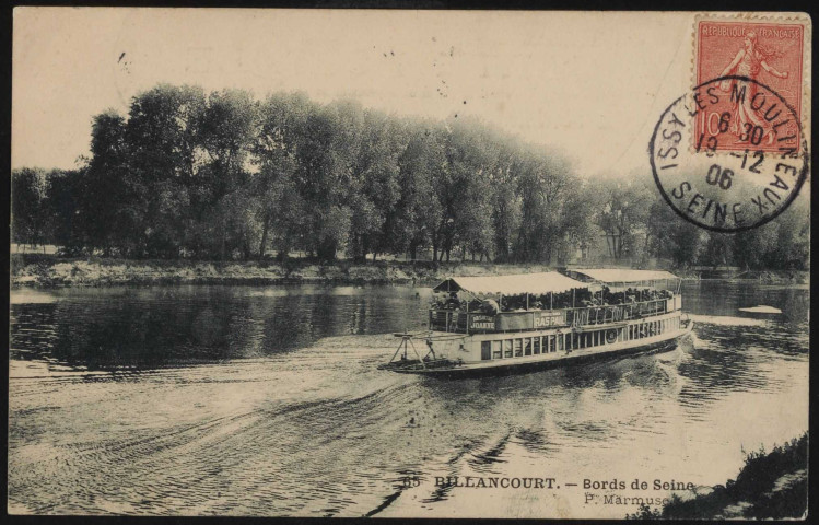 65 - Billancourt: bords de Seine.