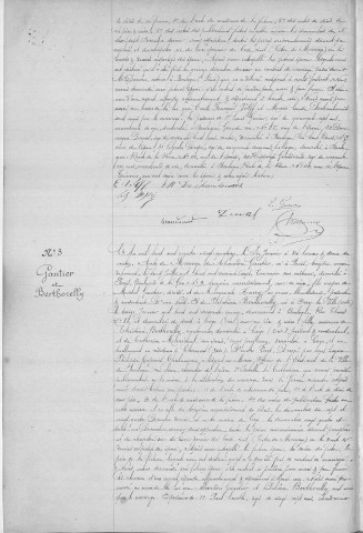 Mariage, enregistrement : Registre de 1894