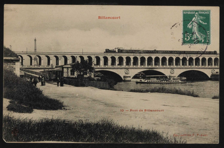 10 - Billancourt: pont de Billancourt.