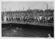 Patronage laïque, école de natation