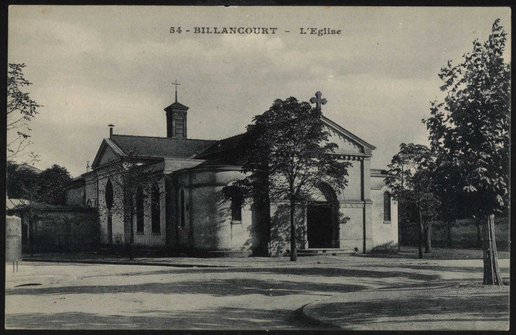 54 - Billancourt. - L'église.